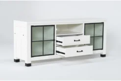 Wade 70" Tv Stand 16 Wade 70" Tv Stand -Furniture Store 269889 white wood media console side 19