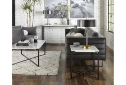 Saxon End Table -Furniture Store 270224 white marble end table room 85