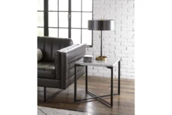 Saxon End Table -Furniture Store 270224 white marble end table room 87