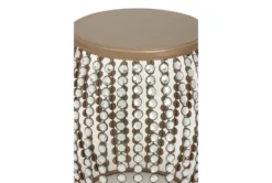 Furniture Store -Furniture Store 270295 silver metal accent table front 02