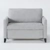 Mikayla Smoke 48" Twin Sofa Sleeper -Furniture Store 270873 grey fabric sleeper signature 01