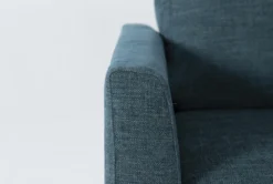 Mikayla Teal 48" Twin Sofa Sleeper 13 Mikayla Teal 48" Twin Sofa Sleeper -Furniture Store 270874 blue fabric sleeper detail 45