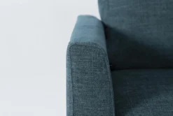 Mikayla Teal 76" Queen Plus Sleeper With Reversible Chaise 14 Mikayla Teal 76" Queen Plus Sleeper With Reversible Chaise -Furniture Store 270877 blue fabric sleeper detail 46