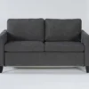 Mikayla Graphite 63" Full Sofa Sleeper -Furniture Store 270878 grey fabric sleeper signature 01