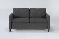 Mikayla Graphite 63" Full Sofa Sleeper