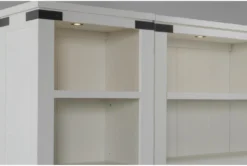 Wade 70" 4 Piece Entertainment Center 22 Wade 70" 4 Piece Entertainment Center -Furniture Store 271440 white wood media wallentertainment center detail 45