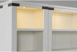 Wade 70" 4 Piece Entertainment Center 24 Wade 70" 4 Piece Entertainment Center -Furniture Store 271440 white wood media wallentertainment center detail 47