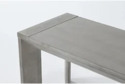 Sandi 104" Dining Bench -Furniture Store 271455 grey wood dining bench detail 44