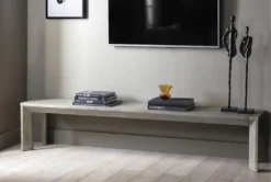 Sandi 104" Dining Bench -Furniture Store 271455 grey wood dining bench room 46