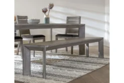 Sandi 104" Dining Bench -Furniture Store 271455 grey wood dining bench room 48