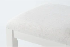 Presby White Stool -Furniture Store 271483 white wood kitchen island detail 45