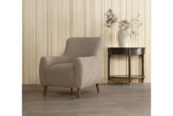 Blakely 32" Accent Chair By Nate Berkus + Jeremiah Brent -Furniture Store 271484 natural fabric accent chair room 60
