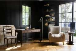 Blakely 32" Accent Chair By Nate Berkus + Jeremiah Brent -Furniture Store 271484 natural fabric accent chair room 64