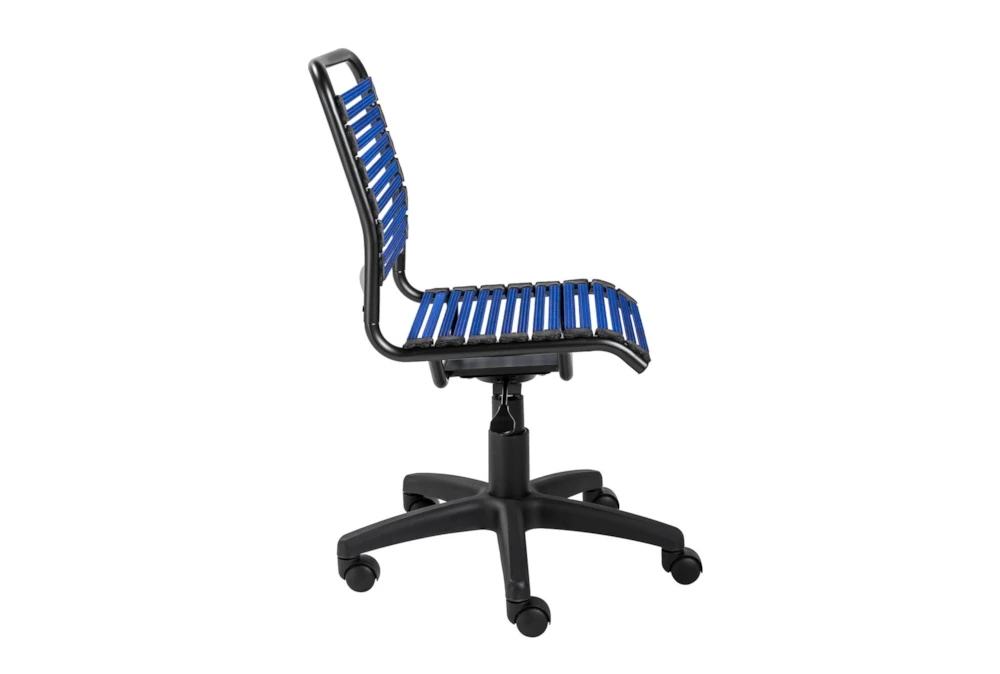 Oslo Blue Low Back Bungee Desk Chair 4 Oslo Blue Low Back Bungee Desk Chair - Image 2
