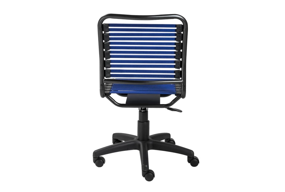 Oslo Blue Low Back Bungee Desk Chair 5 Oslo Blue Low Back Bungee Desk Chair - Image 3