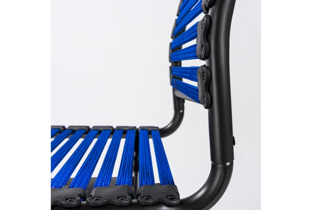 Oslo Blue Low Back Bungee Desk Chair 6 Oslo Blue Low Back Bungee Desk Chair - Image 4