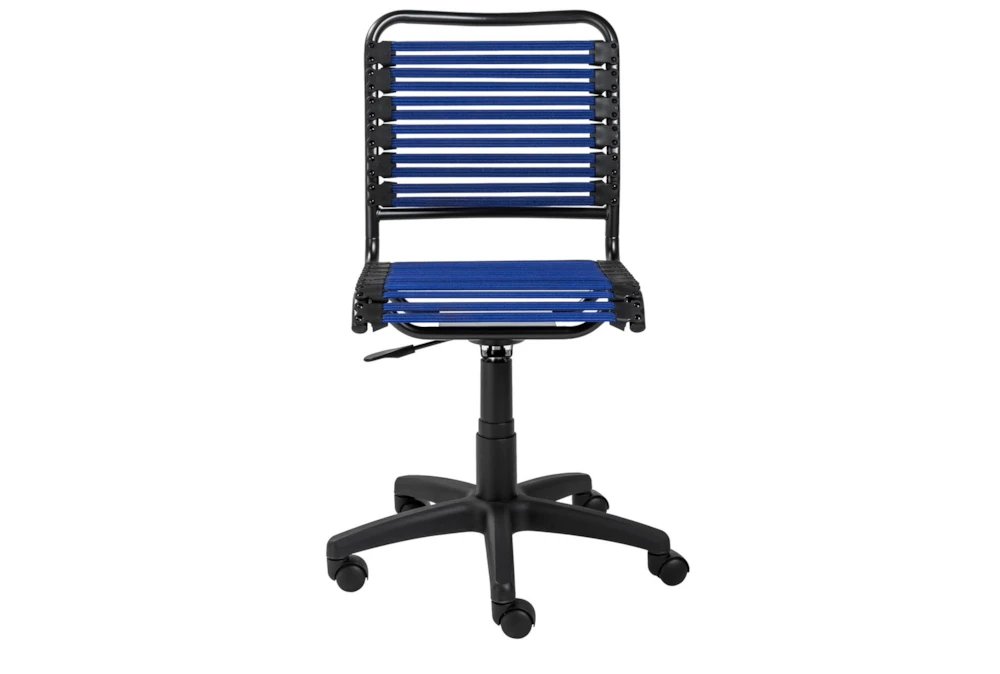 Oslo Blue Low Back Bungee Desk Chair 3 Oslo Blue Low Back Bungee Desk Chair