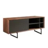 Scottsdale Walnut And Grey 48" Tv Stand 1 Scottsdale Walnut And Grey 48" Tv Stand -Furniture Store 272021 brown wood media console v2 signature 01
