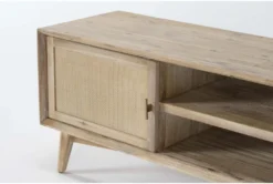 Playa 65" Tv Stand -Furniture Store 274039 natural wood media console detail 44