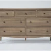Deliah 7 Drawer Dresser -Furniture Store 274612 natural wood dresser signature 01