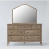 Deliah 7 Drawer Dresser/Mirror -Furniture Store 274618 natural wood dresser and mirror set signature 01