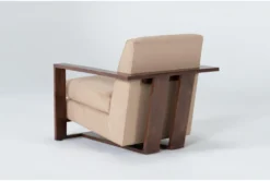 Ollie Micro Suede 32" Accent Chair 23 Ollie Micro Suede 32" Accent Chair -Furniture Store 275089 brown fabric accent chair side 19