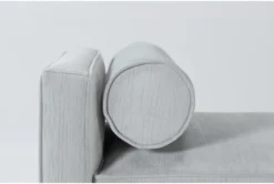 Rose 70" Velvet Settee -Furniture Store 275313 blue fabric settee detail 44 1