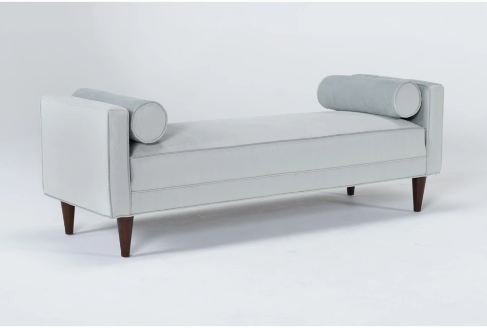 Rose 70" Velvet Settee 4 Rose 70" Velvet Settee - Image 2