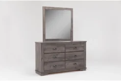 Cora Grey Dresser/Mirror -Furniture Store 275475 grey mdf dresser and mirror set side 18