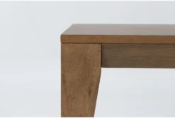 Chandler 60" Dining Bench -Furniture Store 275784 brown wood dining bench detail 45