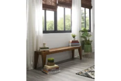 Chandler 60" Dining Bench -Furniture Store 275784 brown wood dining bench room 46