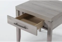 Barnett End Table -Furniture Store 275819 brown wood end table detail 44