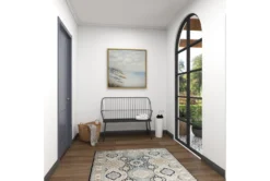 Melody Metal Spindle Bench -Furniture Store 275857 black metal bench room 93