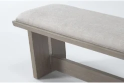Westridge 64" Dining Bench -Furniture Store 276230 grey wood dining bench detail 44