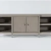 Westridge 74" Tv Stand -Furniture Store 276241 grey wood media console signature 01
