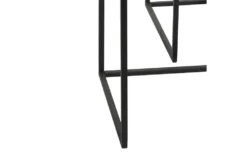 Black Metal + Glass Bar Cart -Furniture Store 276494 black multi media bar cart detail 44