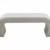 Isla Light Grey Velvet Bench 2 Isla Light Grey Velvet Bench -Furniture Store 276596 grey fabric bench signature 01