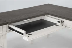 Aberdeen 4 Piece Modular L-Shaped Desk With Hutch -Furniture Store 277148 white wood desk and hutch set detail 44