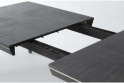 Echo 86"-106" Extension Dining Table 14 Echo 86"-106" Extension Dining Table -Furniture Store 277391 black wood dining table detail 44