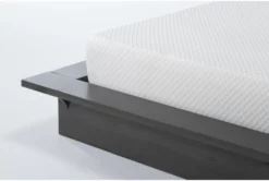 Alor Queen Platform Bed -Furniture Store 277676 grey wood bed component detail 44
