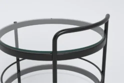 Ziggy Metal And Glass Bar Cart -Furniture Store 277866 black metal bar cabinet detail 44