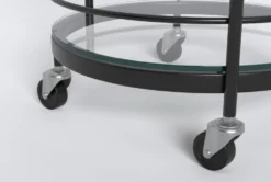 Ziggy Metal And Glass Bar Cart -Furniture Store 277866 black metal bar cabinet detail 46
