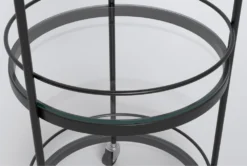 Ziggy Metal And Glass Bar Cart -Furniture Store 277866 black metal bar cabinet detail 47