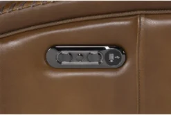 Dallas Power Rocker Recliner With Power Headrest & USB 18 Dallas Power Rocker Recliner With Power Headrest & USB -Furniture Store 277920 beige leather recliner hardware 51