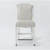 Martin Upholstered Counter Stool -Furniture Store 278725 white wood counter height stool signature 01