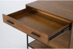3 Piece Hollis L-Shaped Desk 10 3 Piece Hollis L-Shaped Desk -Furniture Store 281366 brown wood corner desk detail 45