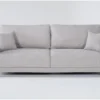 Pascal II Light Gray 91" Queen Convertible Sofa Sleeper