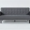 Petula II Slate 85" Convertible Sofa Bed
