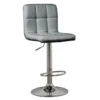 Alyssa Gray Adjustable Swivel Bar Stool
