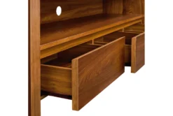 Robeck Walnut 59" Tv Stand -Furniture Store 282793 brown wood media console detail 47